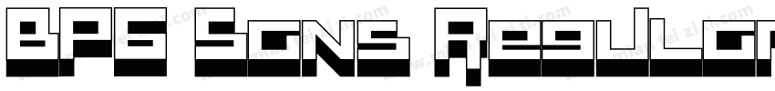 BPG Sans Regular GPL字体转换